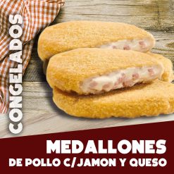 Medallon Pollo c/Jamón y Queso