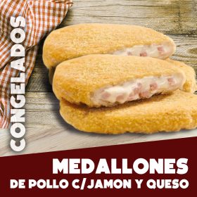 Medallon Pollo c/Jamón y Queso