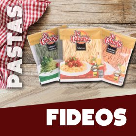 Fideos La Cabaña x 3