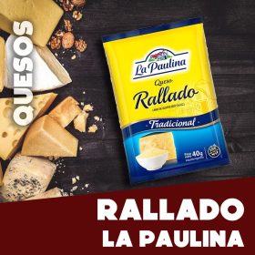 Queso Rallado La Paulina